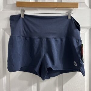 Roxy Endless Summer Foldover Board Shorts XL Navy Blue NWT